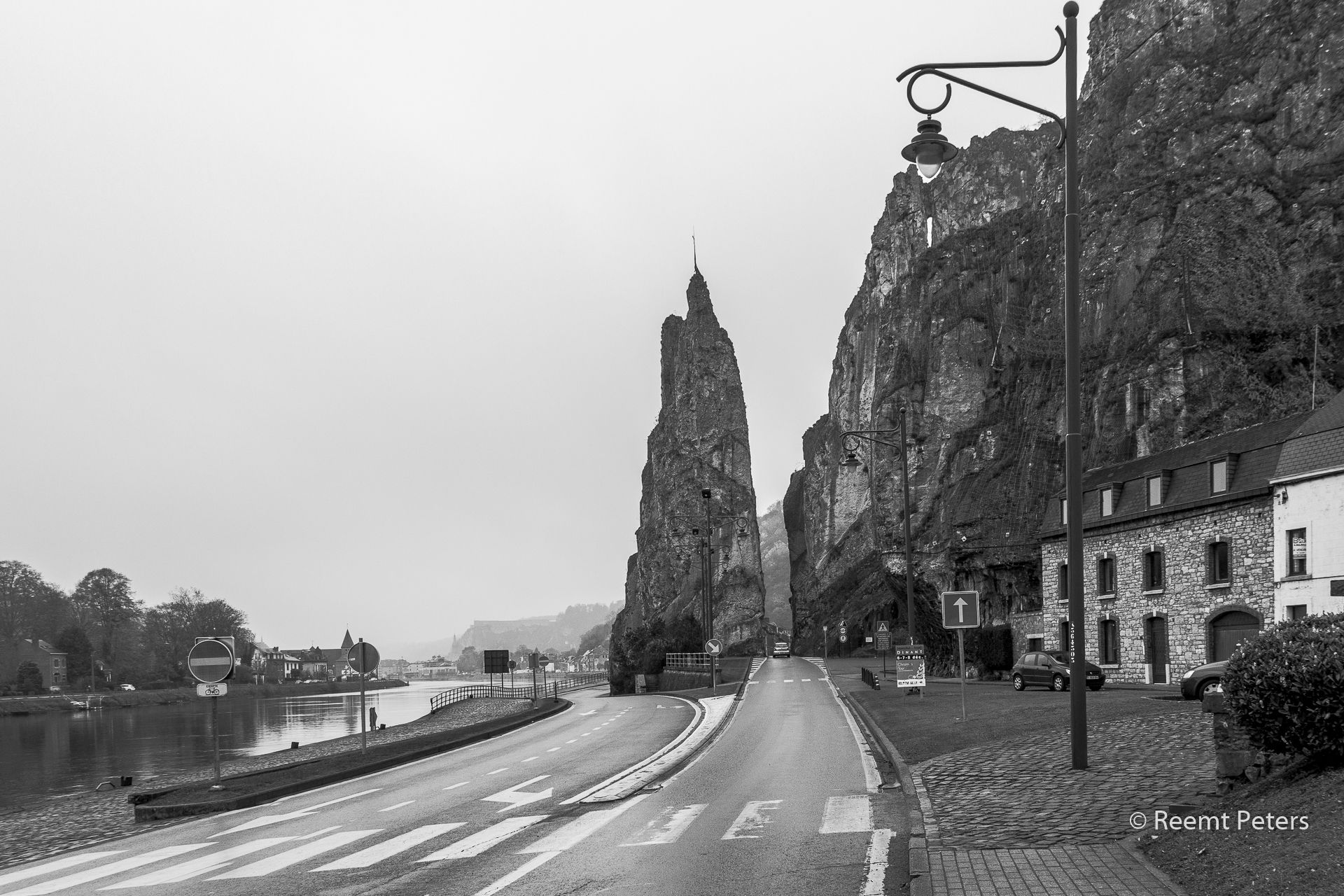 Cliff of Dinant, Belgium