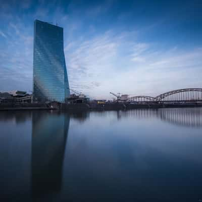 EZB and Deutschherrnbrücke, Germany