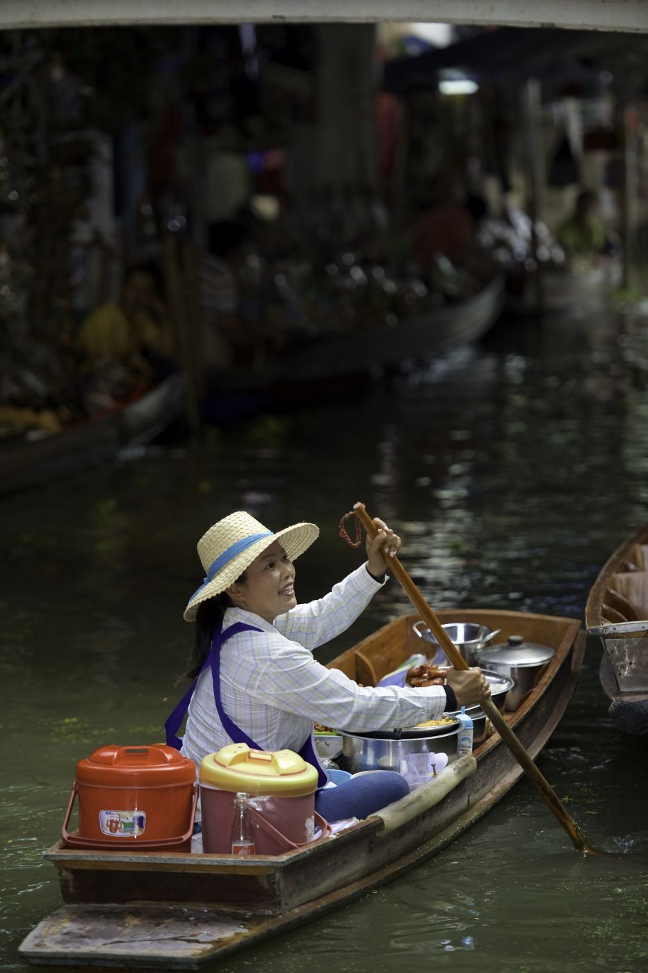 Floating Market - Damnoen Saduak, Thailand