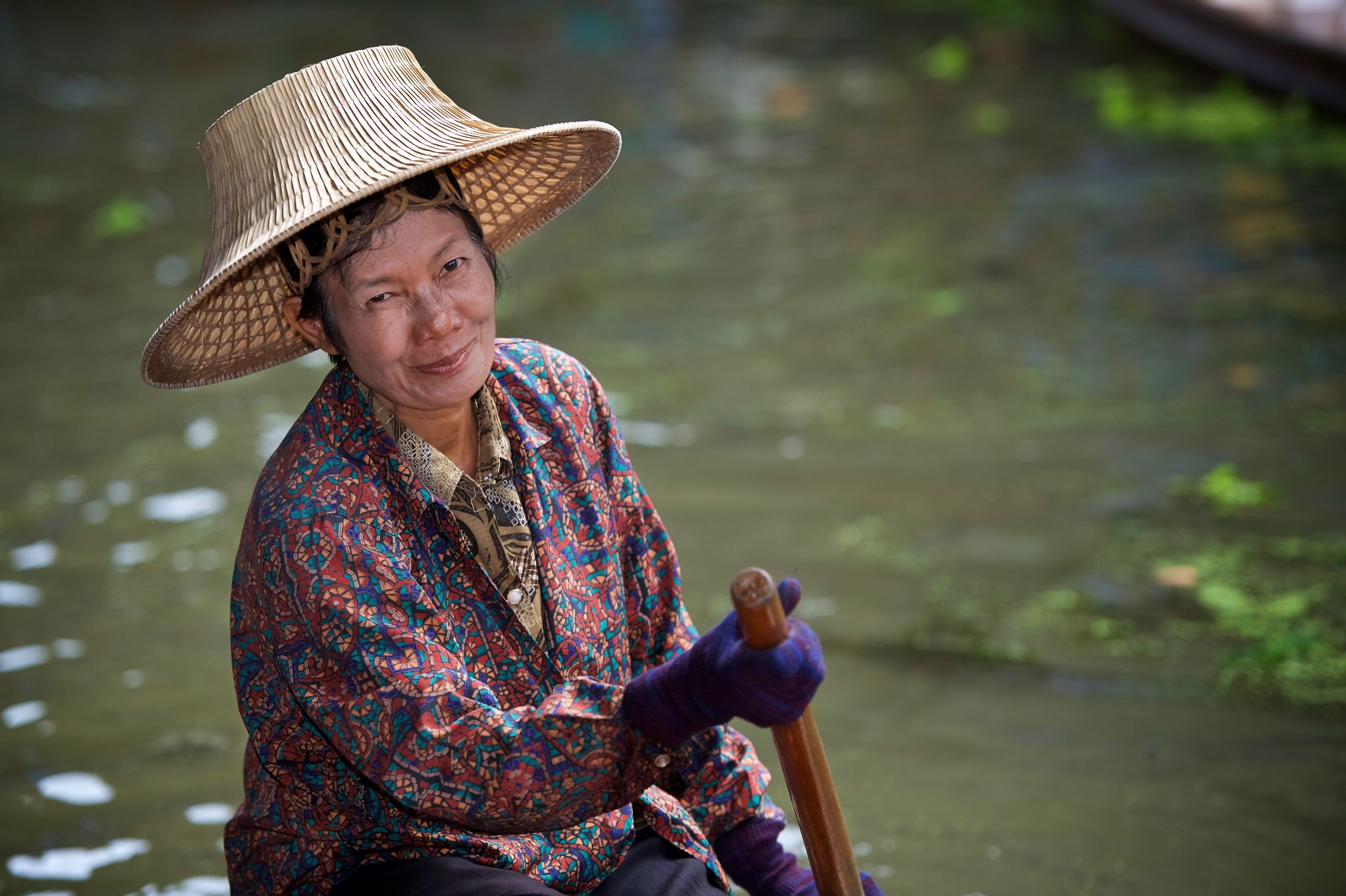 Floating Market - Damnoen Saduak, Thailand