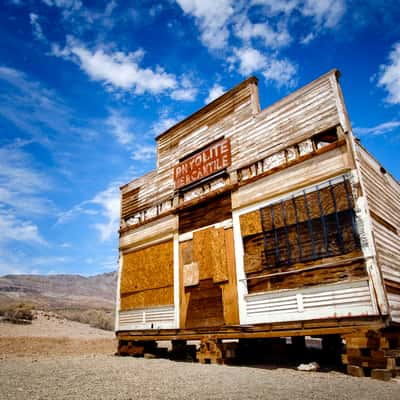 Ghost Town Rhyolite - Abandoned General Store, USA