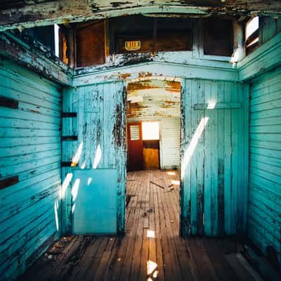 Ghost Town Rhyolite - Abandoned House, USA