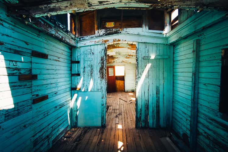 Ghost Town Rhyolite - Abandoned House