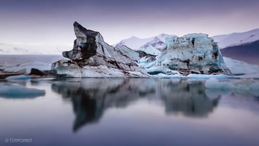 Glacial Lagoon at Jökulsárlón
