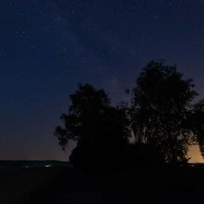 Glimpse of the Milky Way, Germany