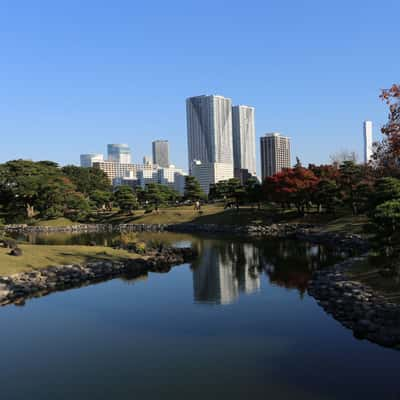 Hamarikyu Gardens, Tokyo, Japan