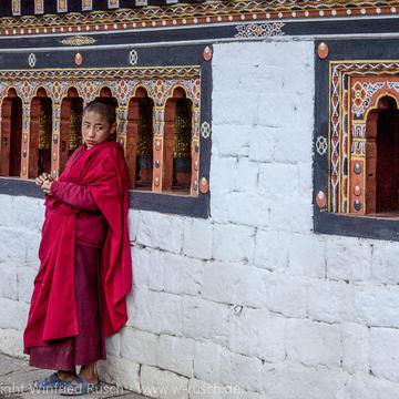 junger Mönche, Bhutan