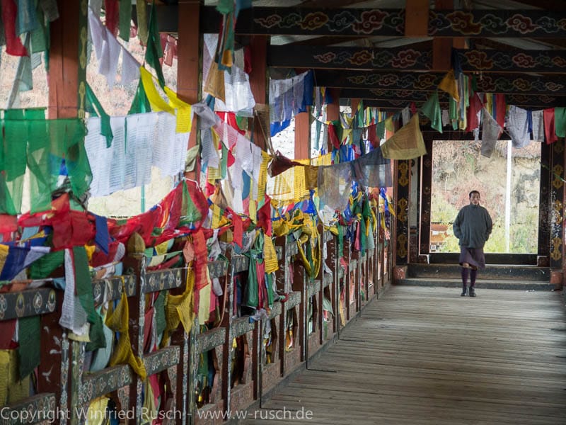 Kuendeyling Baazam Brücke, Bhutan