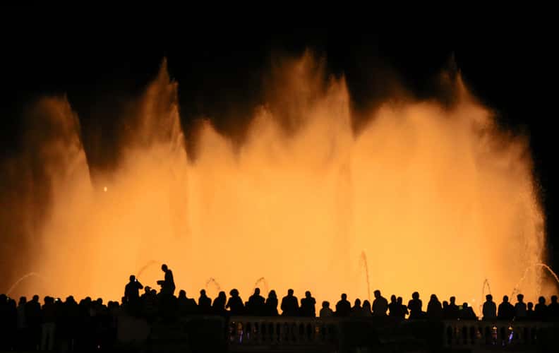 Magic Fountain at Plaça Espanya, Barcelona