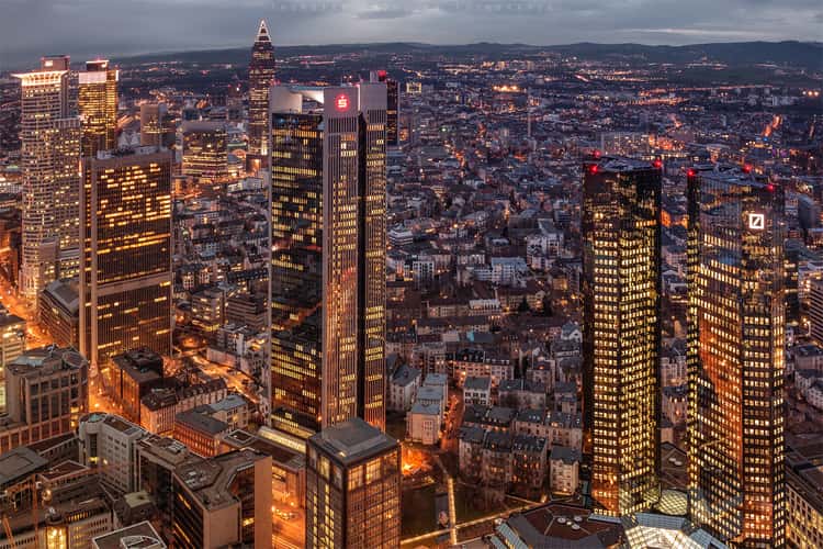 View from Maintower, Frankfurt am Main