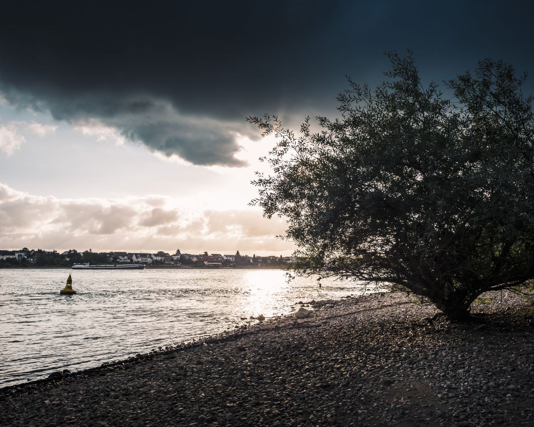 Niedrigwasser, Germany