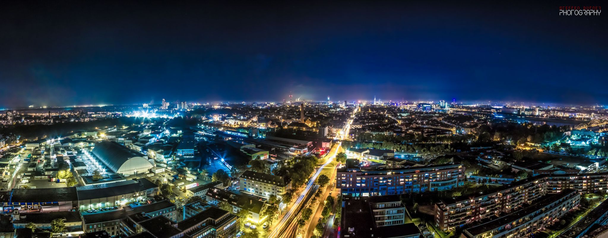 Over Cologne, Germany