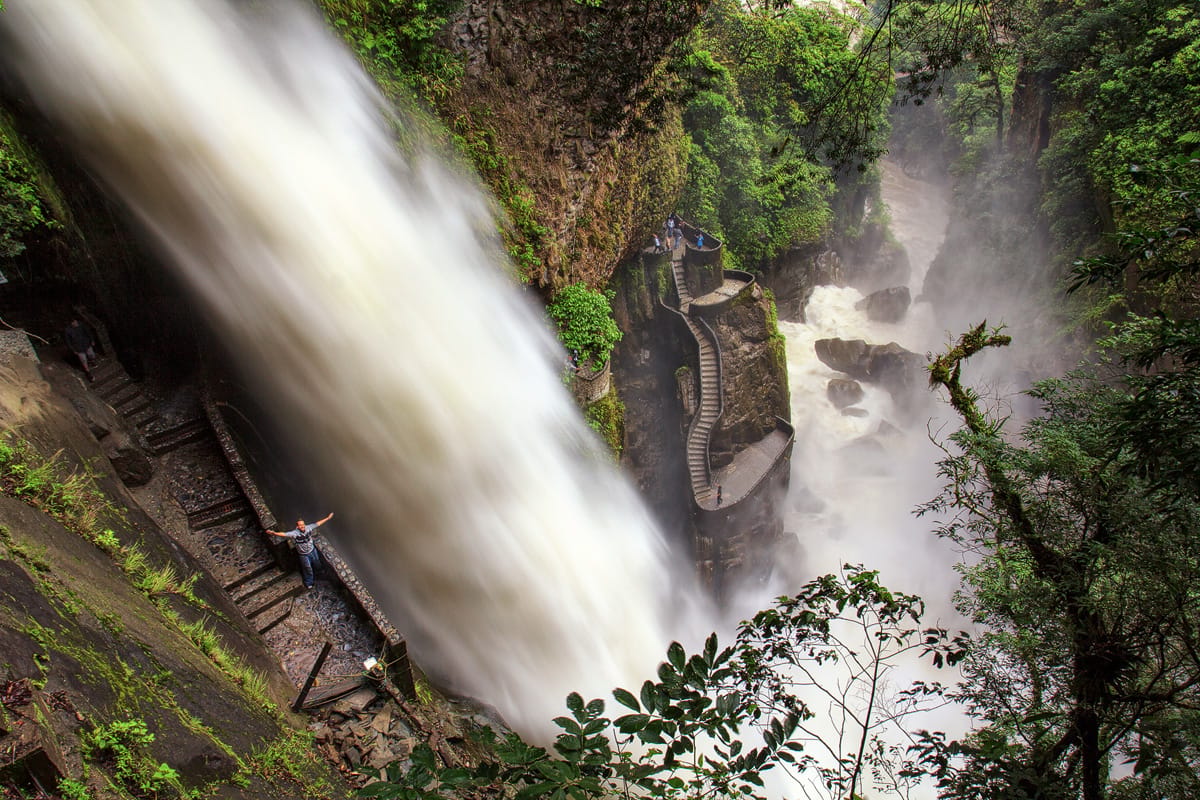 Pailon del Diablo, Banos, Ecuador