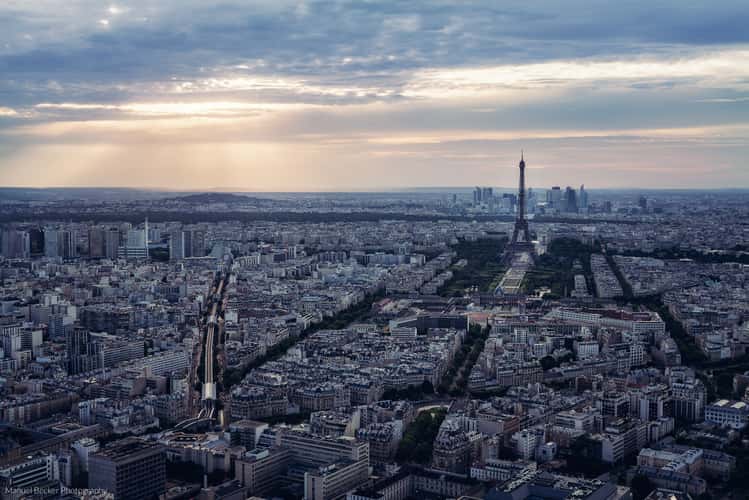 Panoramic terrace of Tour Montparnasse, Paris
