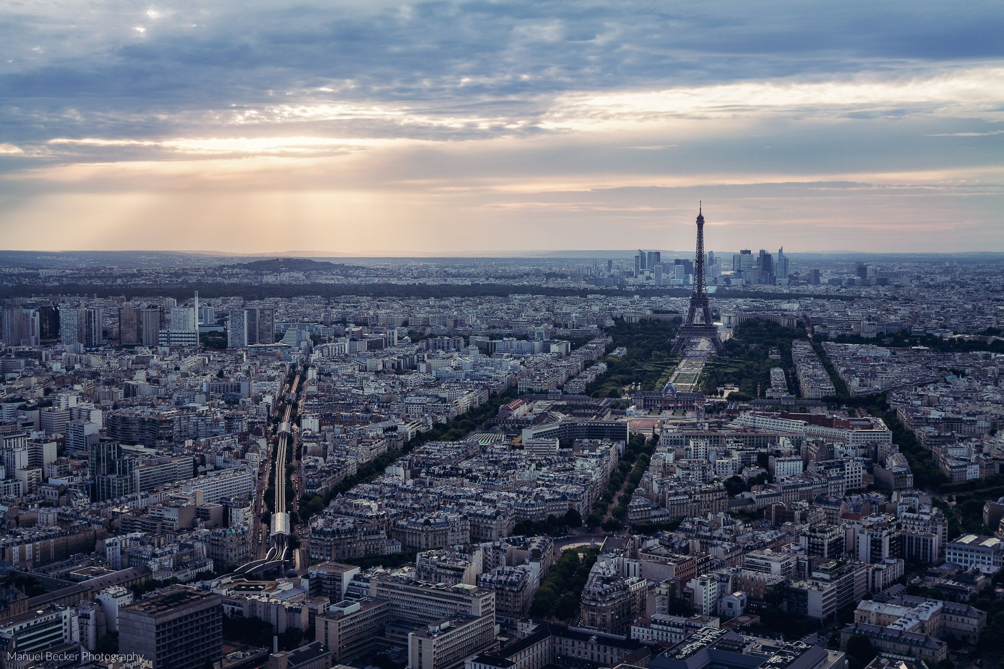 Panoramic terrace of Tour Montparnasse, Paris, France