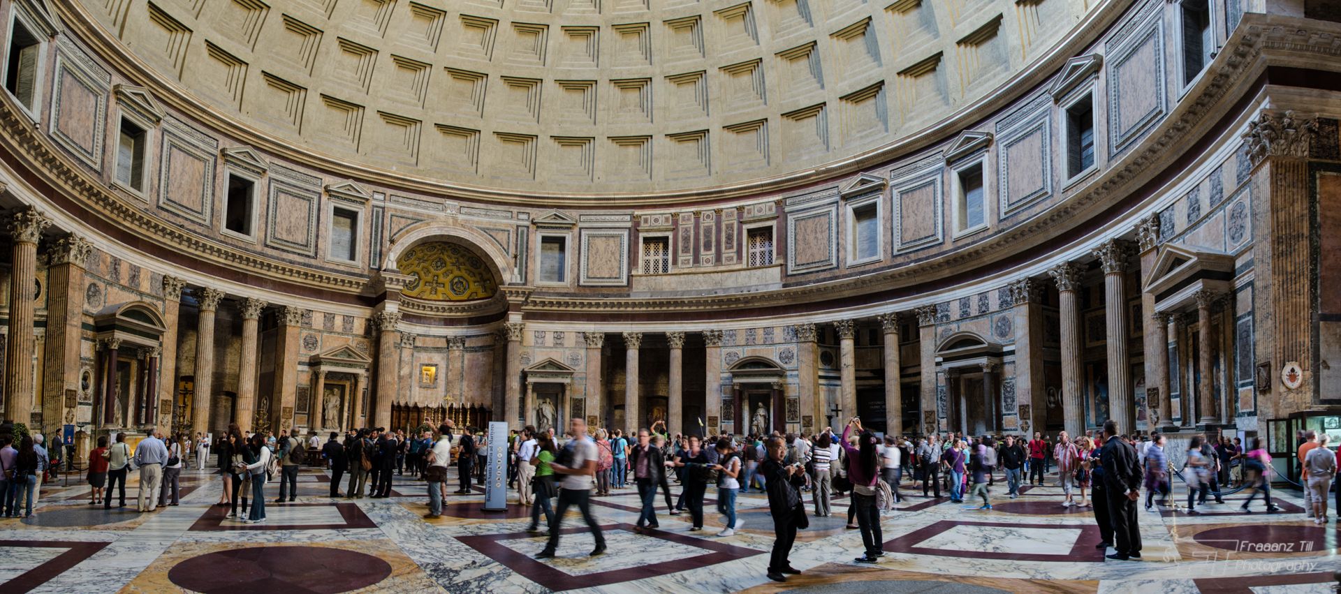 Dome of Pantheon, Rome, Italy