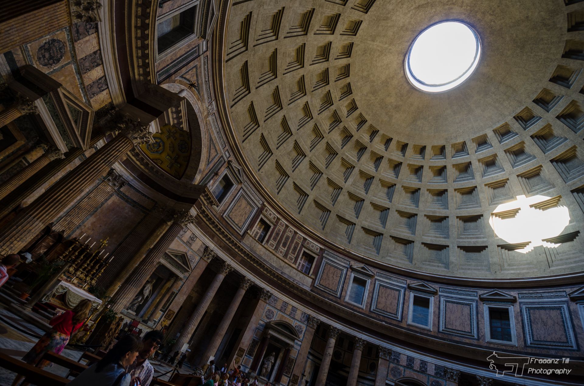 Dome of Pantheon, Rome, Italy