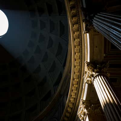 Dome of Pantheon, Rome, Italy