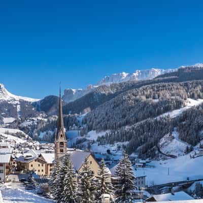 Santa Cristina - St. Christina, Val Gardena, Italy