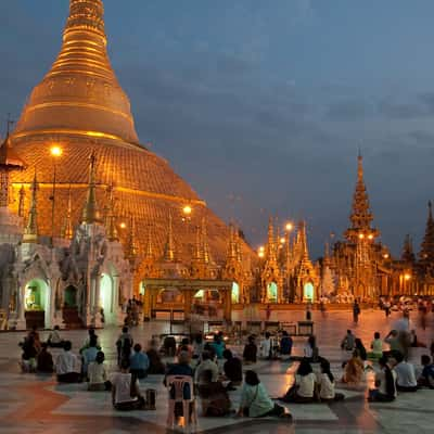 Shwedagon Pagoda, Myanmar