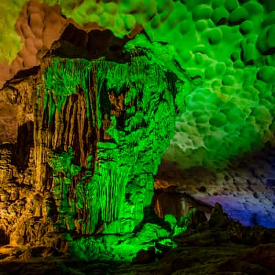 Sung Sot Grotto - Ha Long Bay, Vietnam