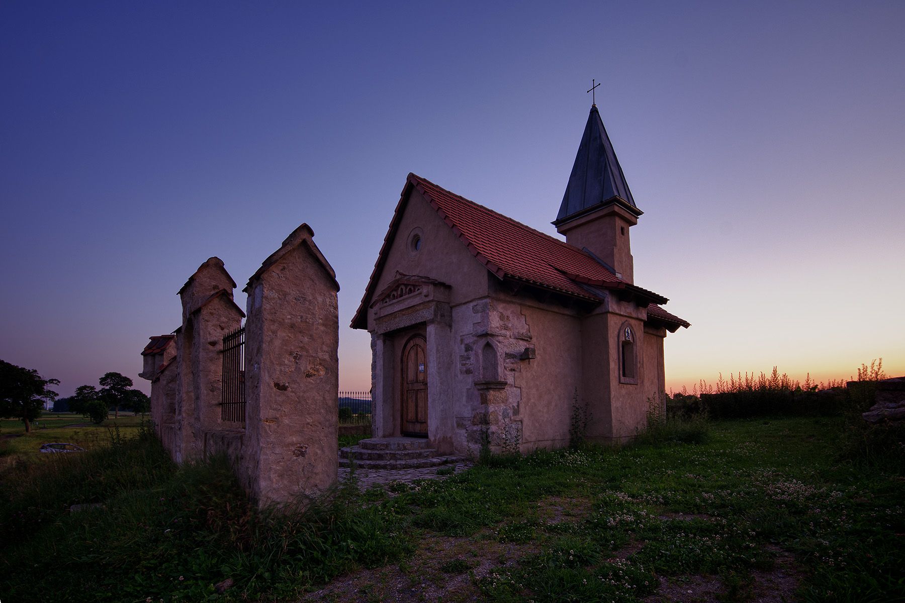 Tiny Chapel Near Höchstädt, Germany