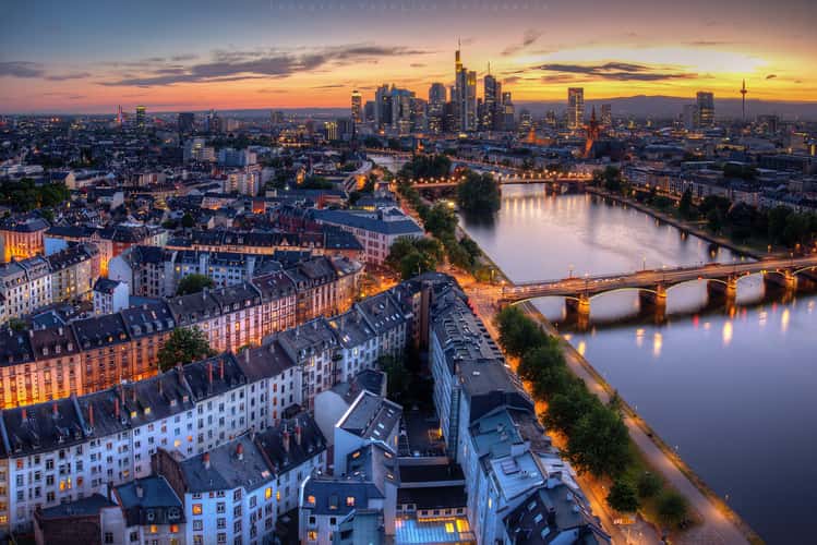 View from Main Plaza (Lindner Hotel), Frankfurt am Main