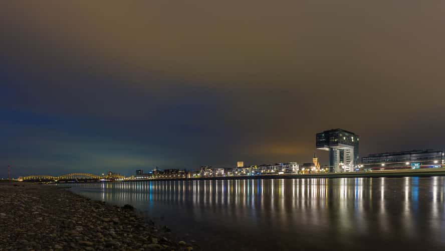 View to Rheinauhafen, Cologne
