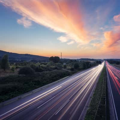 A3, Siebengebirge, Germany