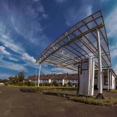 Abandoned Gas Station near Bonn, Germany