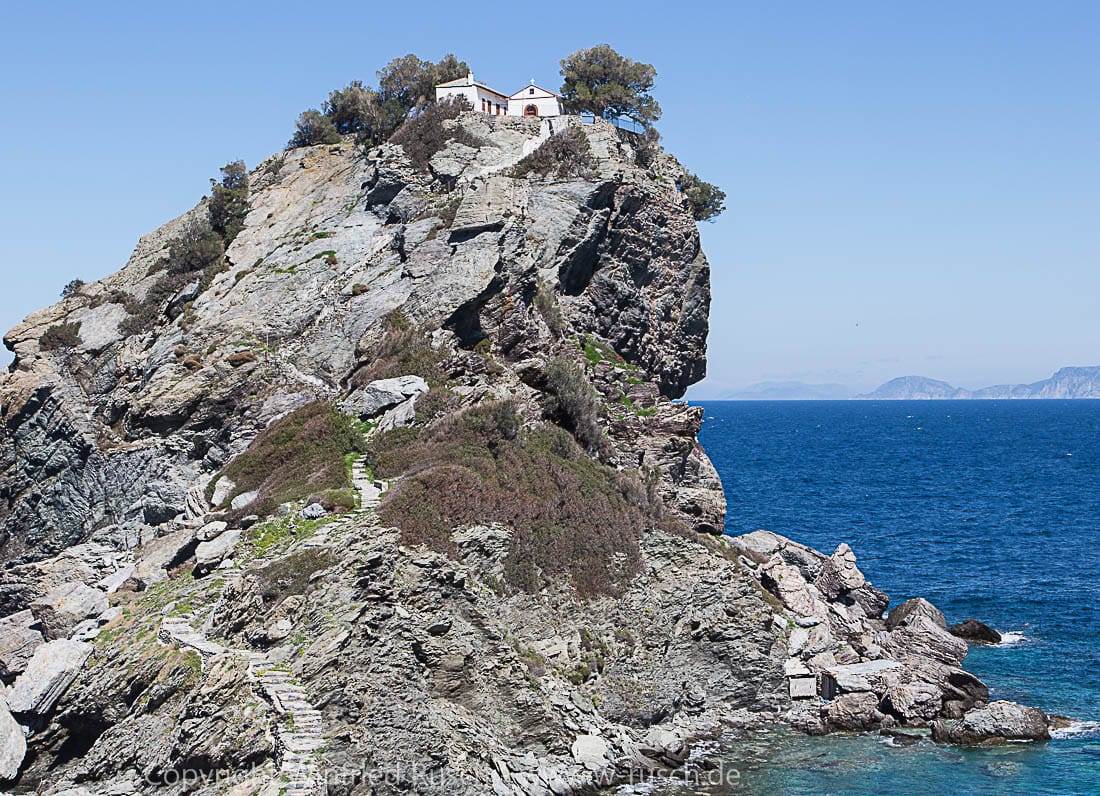 Ágios Ioánnis auf Skópelos, Greece