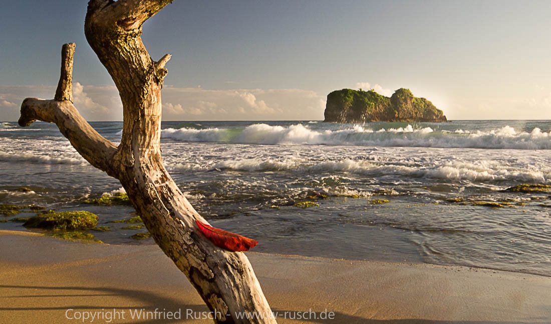 Am Strand von Puerto Viejo, Costa Rica