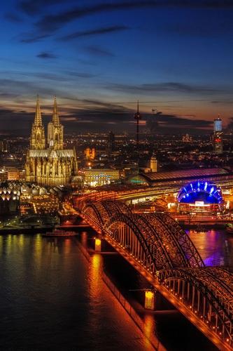 Cologne Cathedral @ blue hour