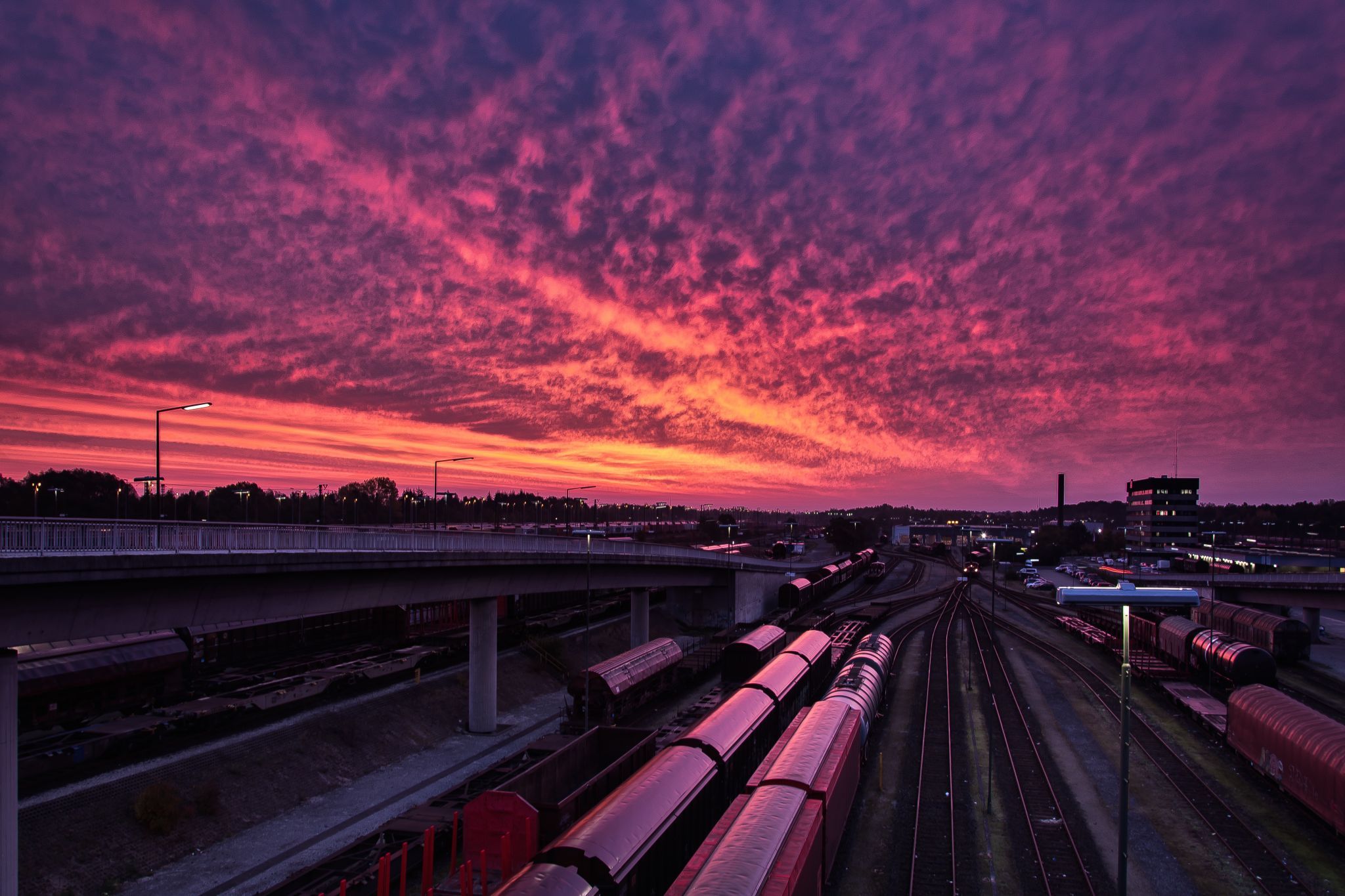 freight yard, Germany