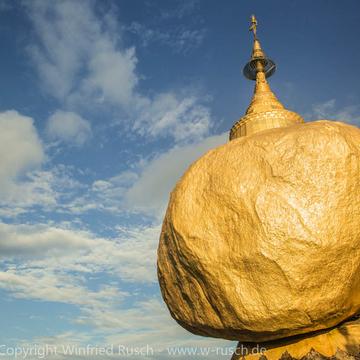 Goldener Felsen, Myanmar