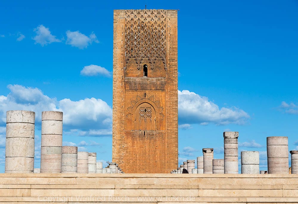 Hassan-Tower, Morocco