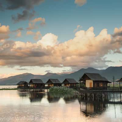 Hotel Golden Island Cottage auf dem Inle-See, Myanmar