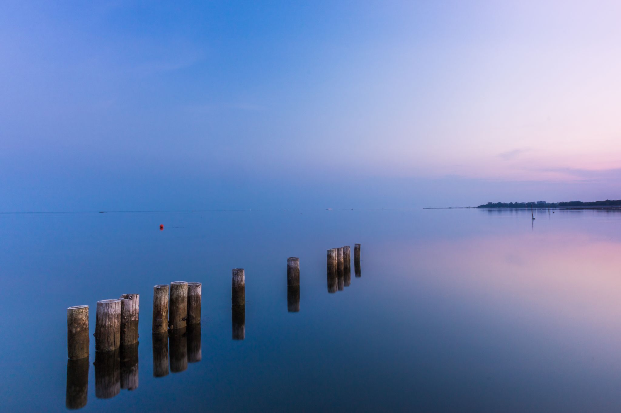 in the evening, Italy