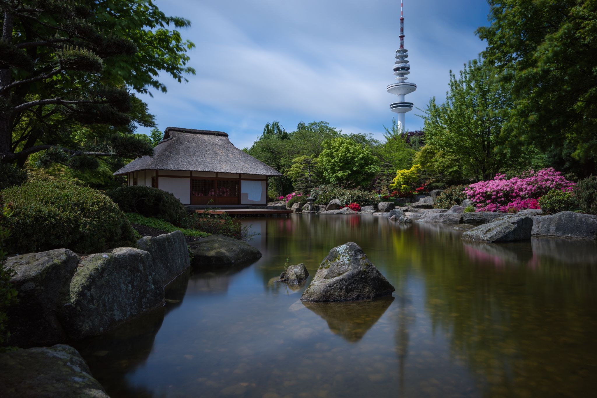 Japanese Garden in 'Planten un Bloomen', Germany