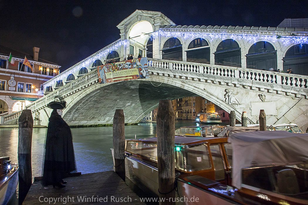 Rialto Bridge from the south, Venice, Italy
