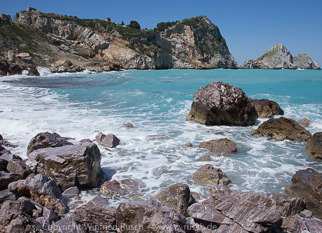 Kástro auf Skiathos, Greece