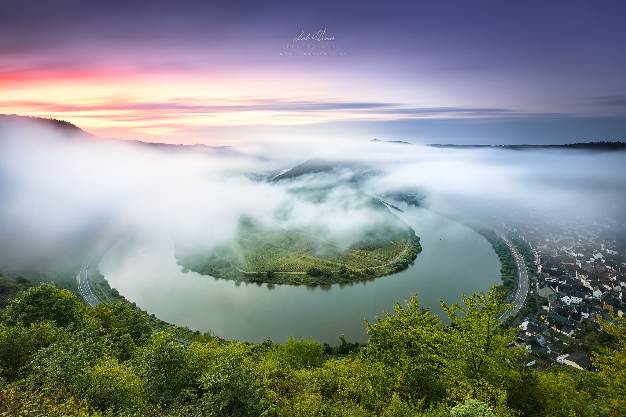 Mosel Bend Bremm, Germany
