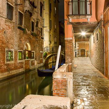 Night in Venice, Italy