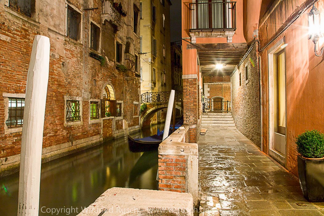 Night in Venice, Italy