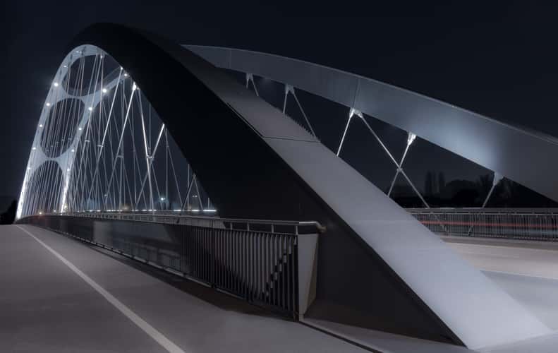 Osthafenbrücke, Frankfurt am Main