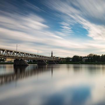 Rovaniemi bridge, Finland