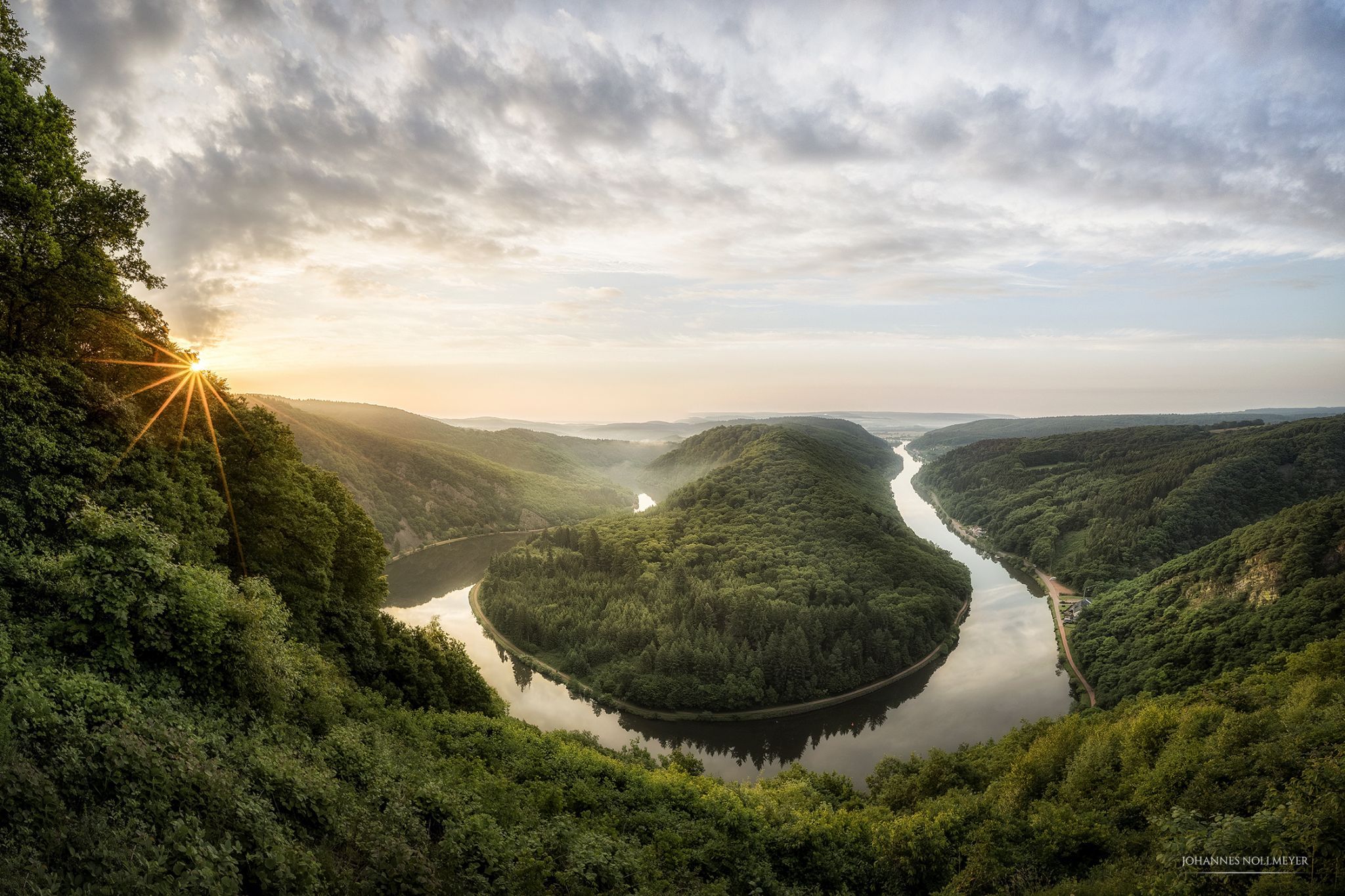 Saarschleife/Saar Loop, Mettlach, Germany