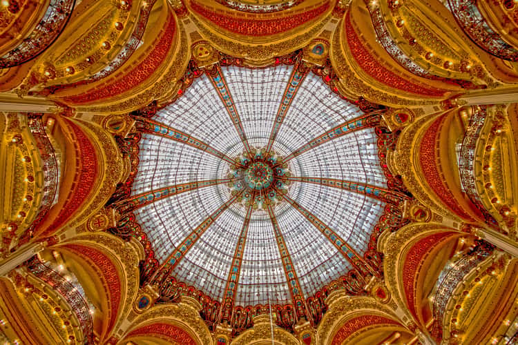 Sacré Cœur from Galeries Lafayette, Paris