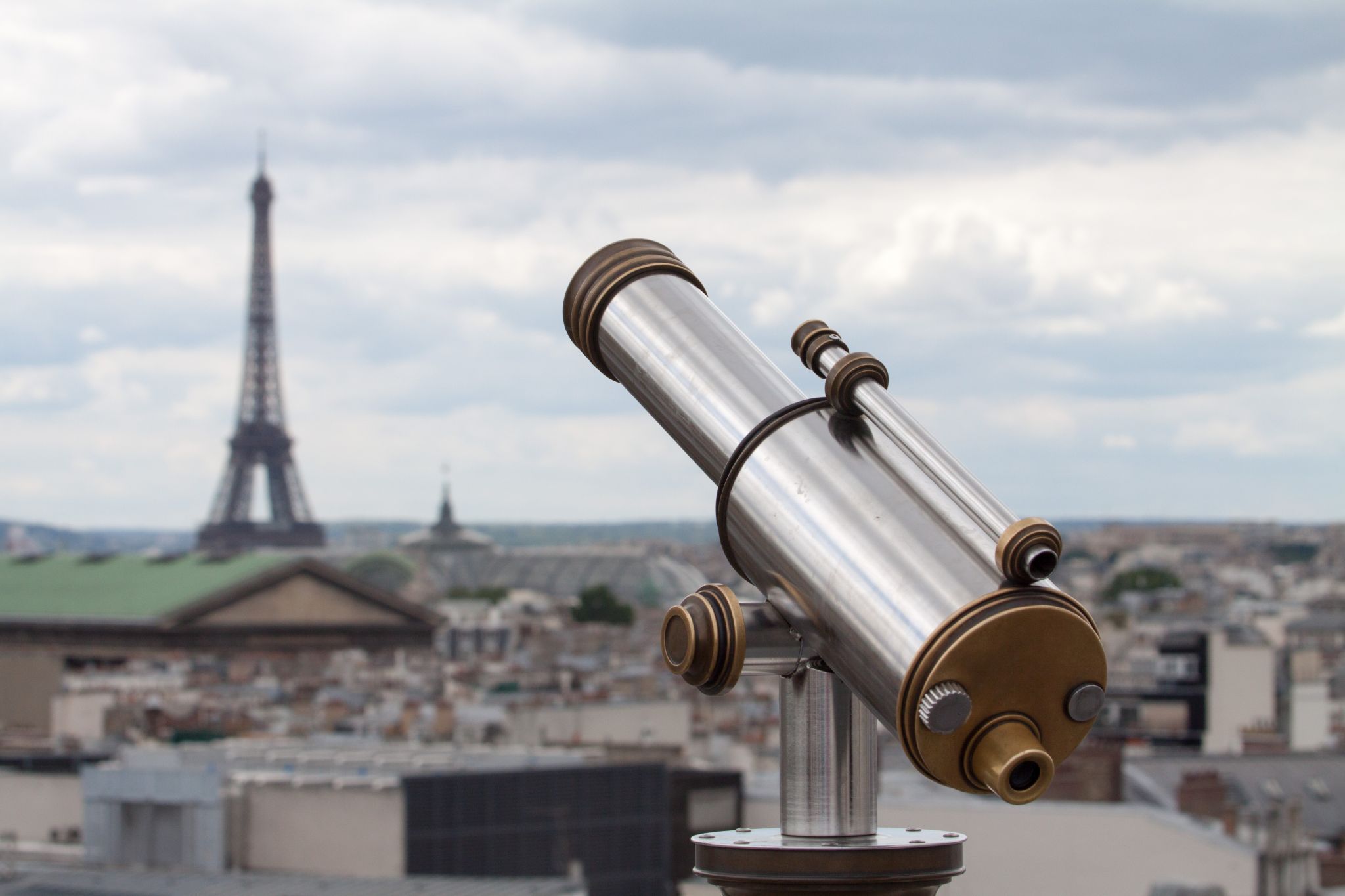 Sacré Cœur from Galeries Lafayette, Paris, France