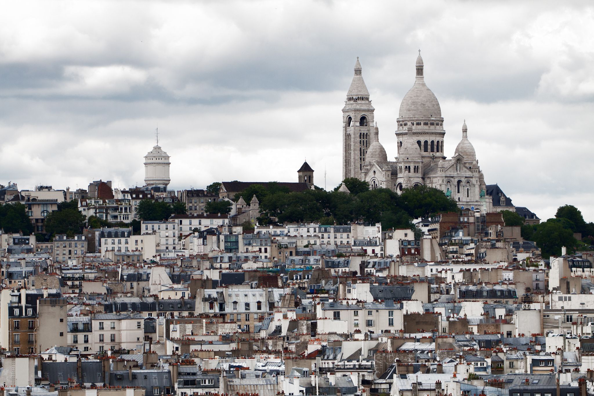 Sacré Cœur from Galeries Lafayette, Paris, France